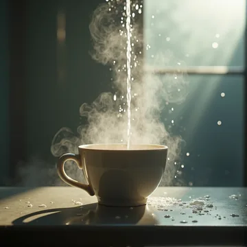 Kubek kawy i zimny prysznic jako symbol popularnych mitów o trzeźwieniu